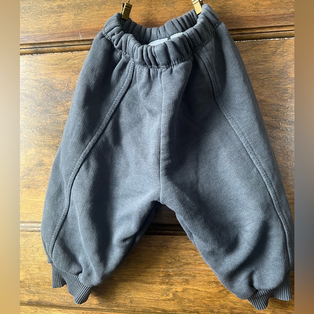 Zara | Kids Charcoal Jogger Sweatpants (6-9 months)